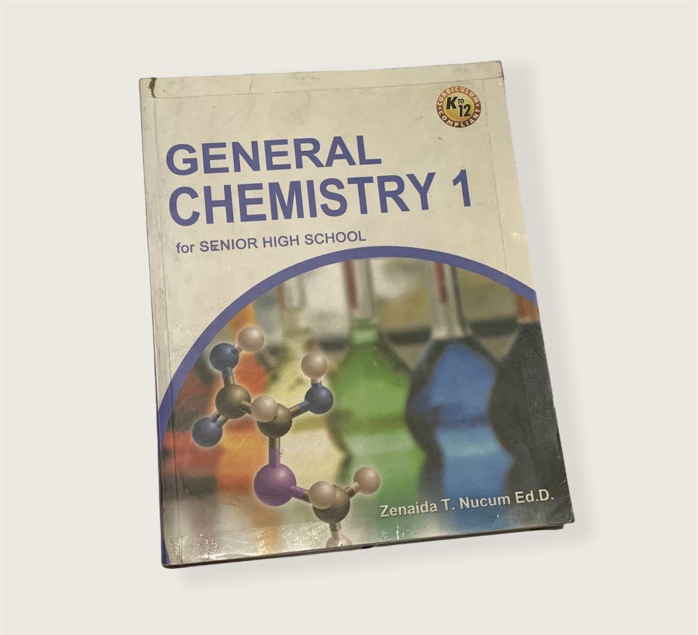General Chemistry 1 for Senior High School by Zenaida T. Nacum, Hobbies ...