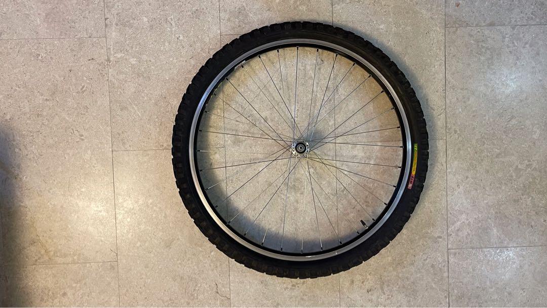 26 mountain bike front wheel