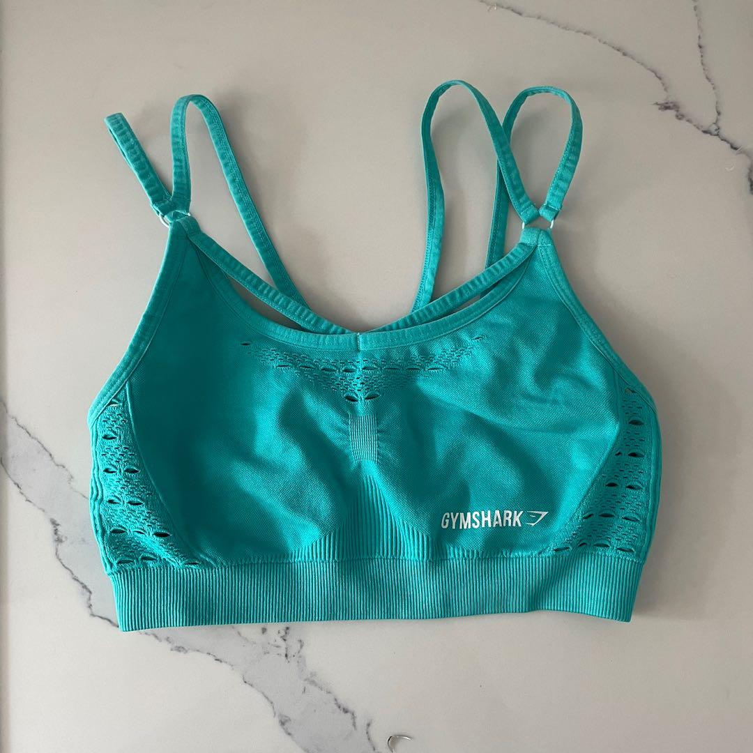 Gymshark bandeau sports bra XXL, Women's Fashion, Activewear on Carousell