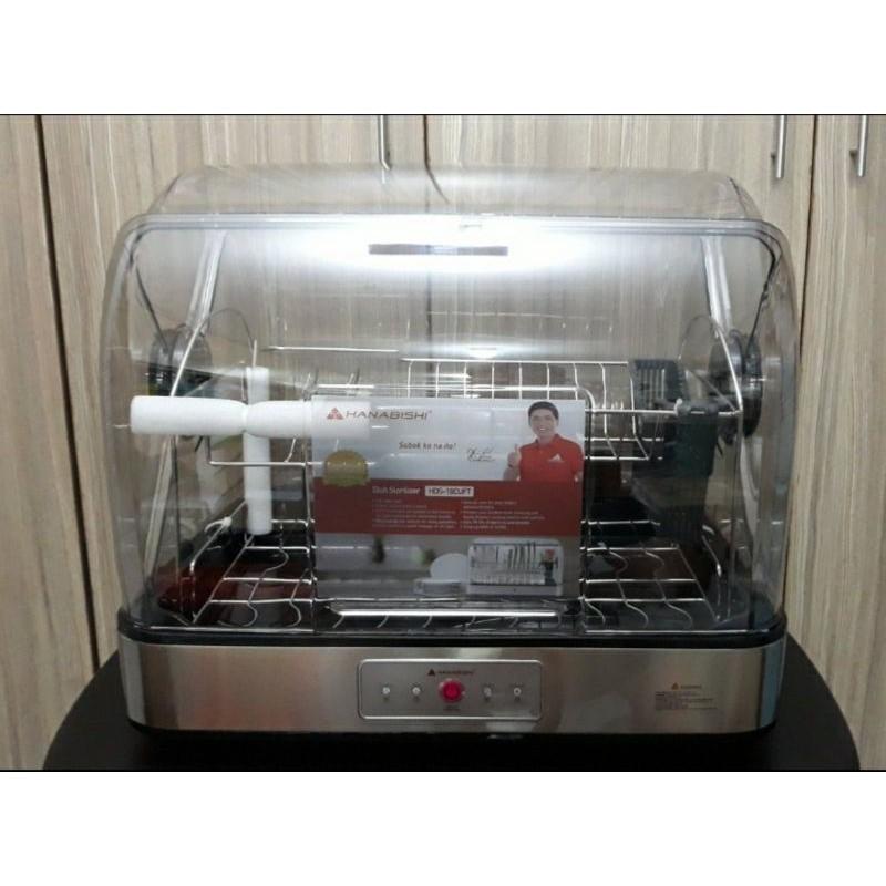 Hanabishi Dish Sterilizer HDS-18CUFT (Category: Other Kitchen Appliances) located in Caloocan City. Submitted by camileventura123456 (Listing ID 1116524735, Image 1). Description: Hanabishi Dish Sterilizer HDS18CUFT Description💯 ✅1.8 cubic feet ✅power button with 3 levels ✅With UV light ✅80°C heating & ultraviolet to kill bacteria for high-temperature resistance plastic, ✅Microcomputer control for easy operation ✅Cover switch to avoid leakage of