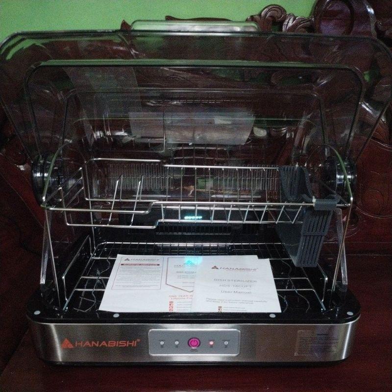Hanabishi Dish Sterilizer HDS-18CUFT (Category: Other Kitchen Appliances) located in Caloocan City. Submitted by camileventura123456 (Listing ID 1116524735, Image 3). Description: Hanabishi Dish Sterilizer HDS18CUFT Description💯 ✅1.8 cubic feet ✅power button with 3 levels ✅With UV light ✅80°C heating & ultraviolet to kill bacteria for high-temperature resistance plastic, ✅Microcomputer control for easy operation ✅Cover switch to avoid leakage of