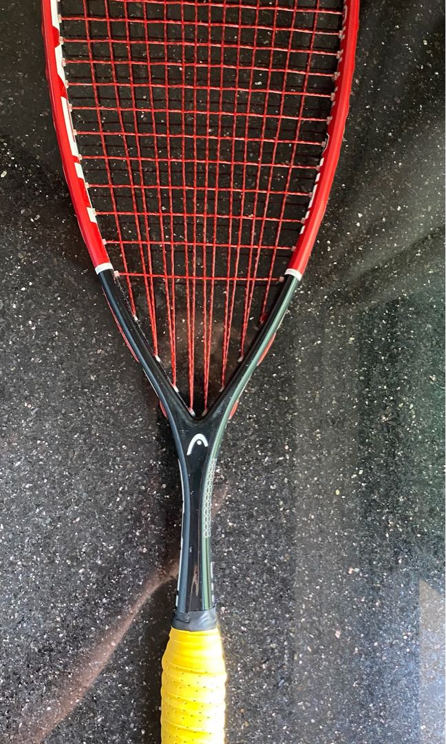 Head Nano Titanium 110 Squash Racket, Sports Equipment, Sports & Games ...