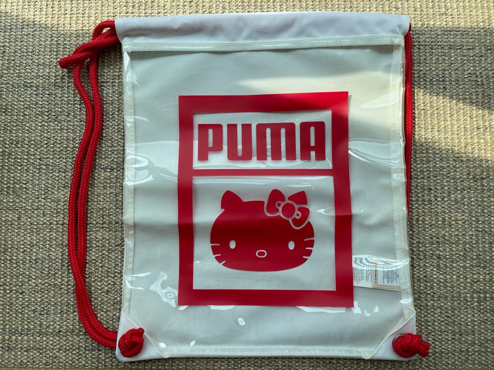 Hello kitty top clear backpack puma