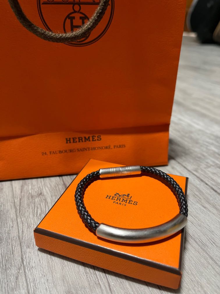 Hermes Bracelet Chir Totem Veau Swift Laiton Palladie Bross