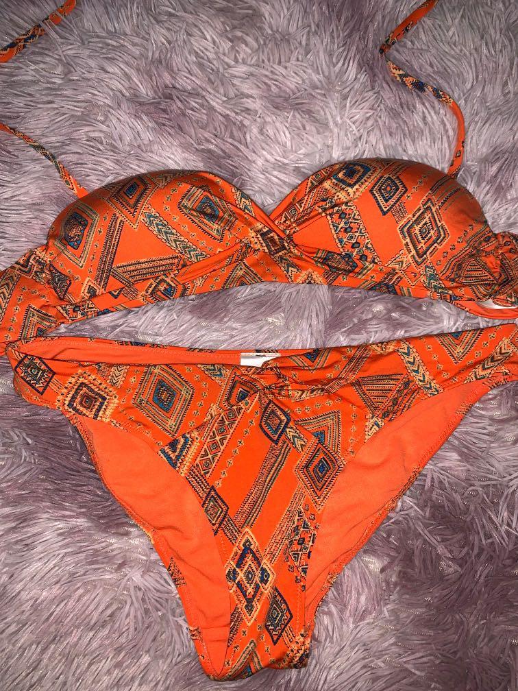 H&m hotsell orange swimsuit