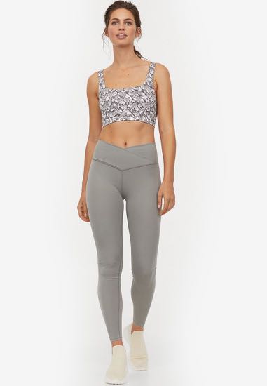 H\u0026M wrapover-waist leggings, Women's 