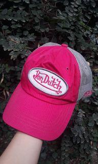 Hot pink vondutch trucker cap