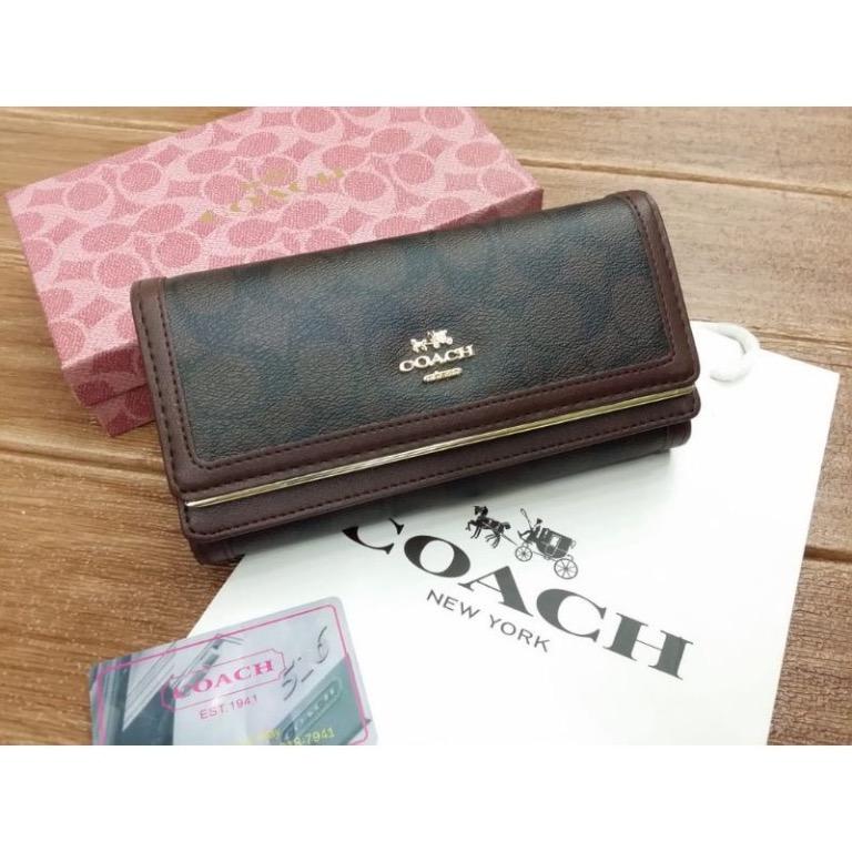 Coach women's cheap wallets sale