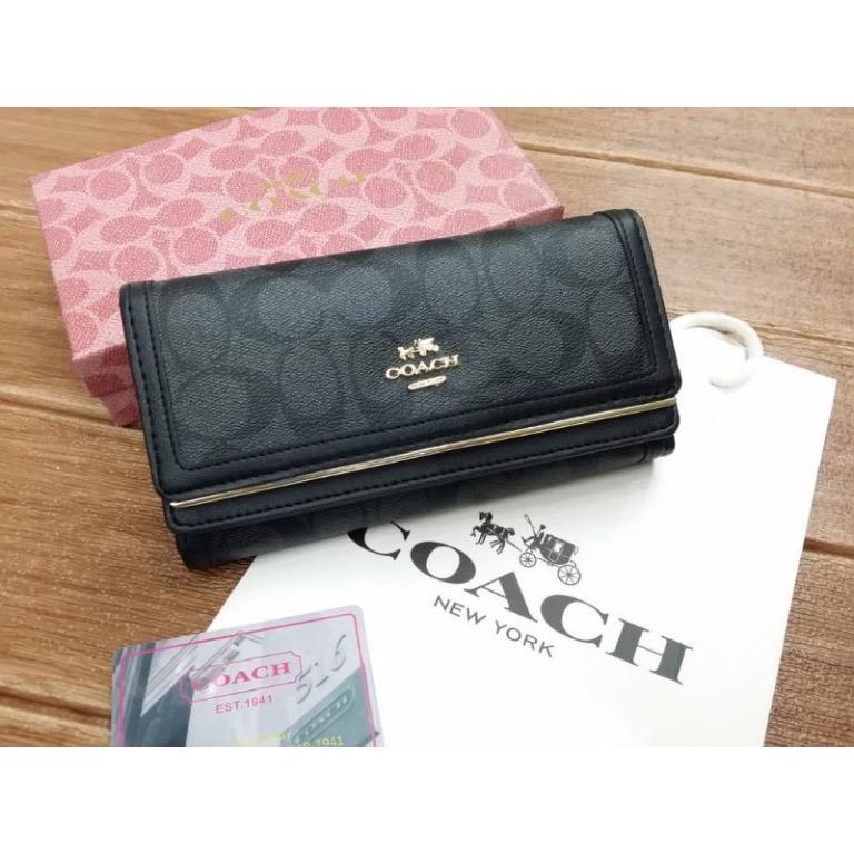 Coach hotsell wallet sales