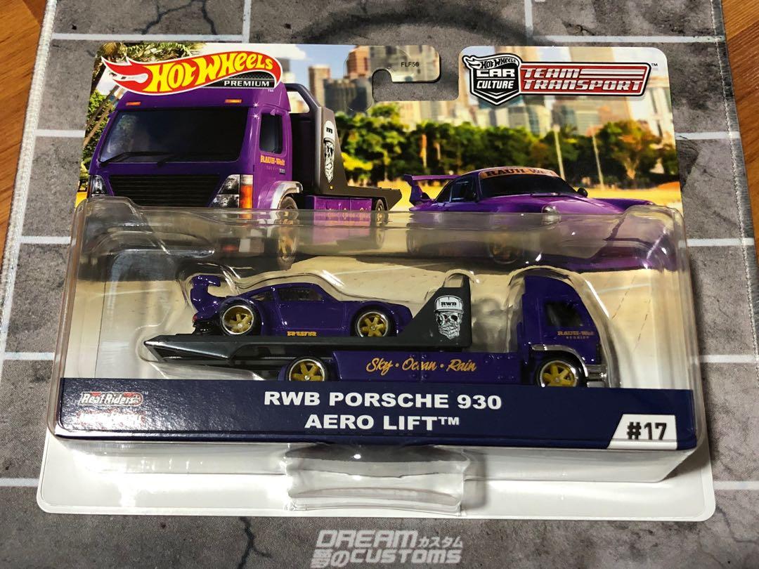 ミニカー RWB Porsche 930 Aero Lift #17 Hot Wheels Premium Team Transport 17 RWB PORSCHE 930 AERO