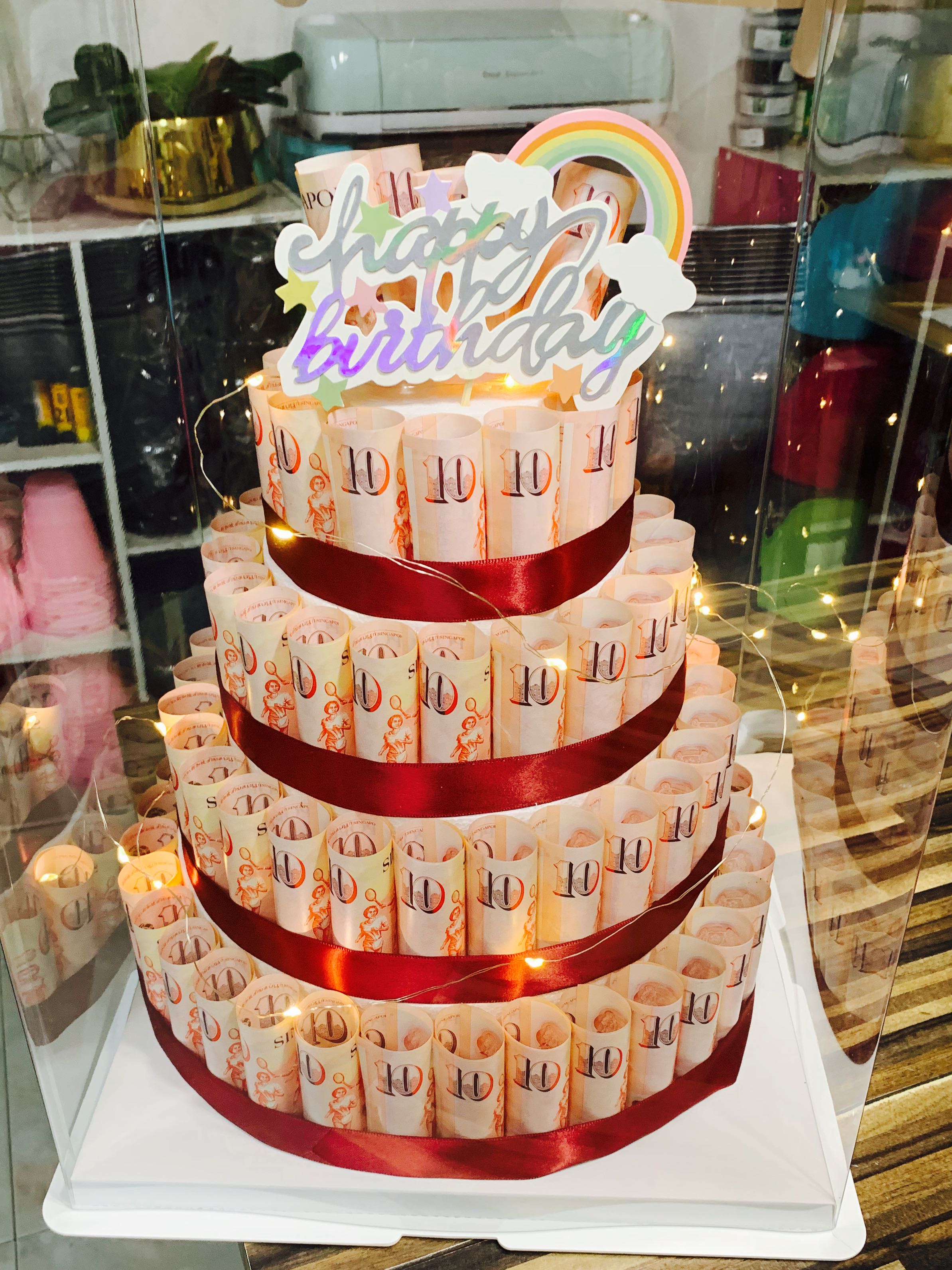 How to Make a Surprise Money Cake - Opening Fairy Doors | Cake decorating  tips, Money birthday cake, Cake recip… | Cake decorating, Cake decorating  tips, Money cake