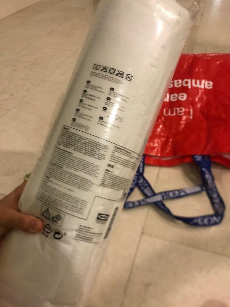 IKEA duvet Silvertopp, Furniture & Home Living, Home Decor, Curtains