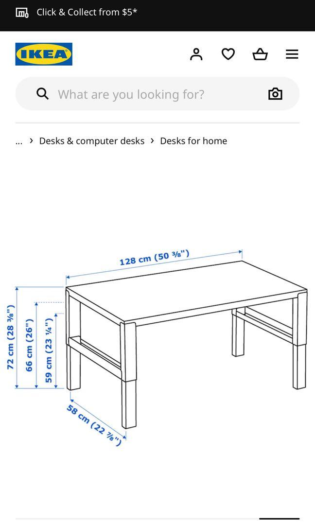 IKEA Table, Furniture & Home Living, Furniture, Tables & Sets on Carousell