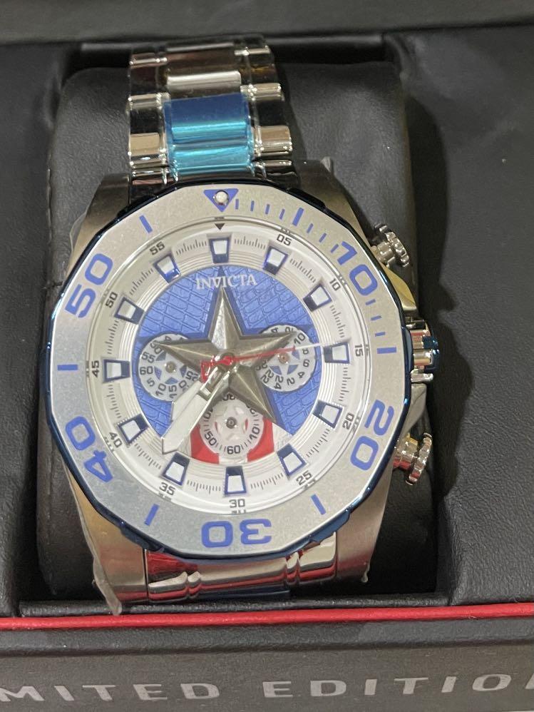 Invicta Marvel Captain America watch Men s Fashion Watches