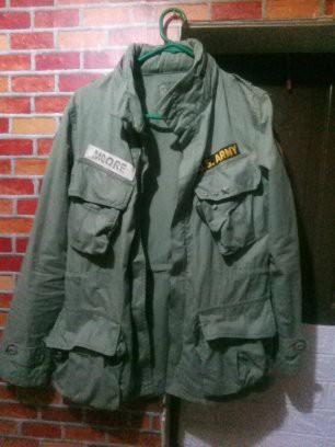 Jaket parka army original sale