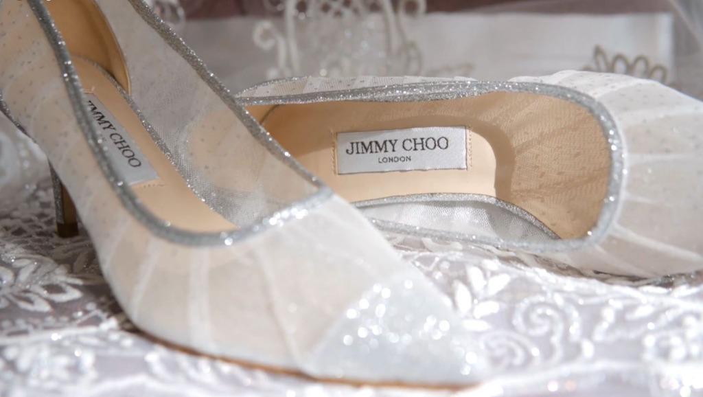 Used jimmy choo wedding shoes store