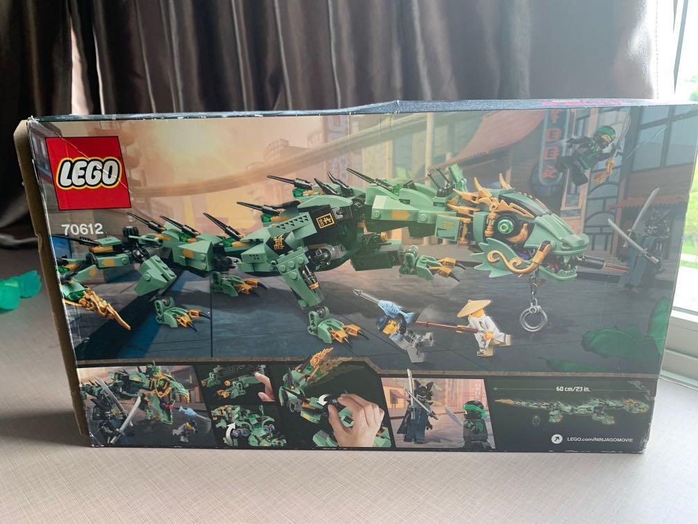 Green ninja mech dragon 70612 on sale
