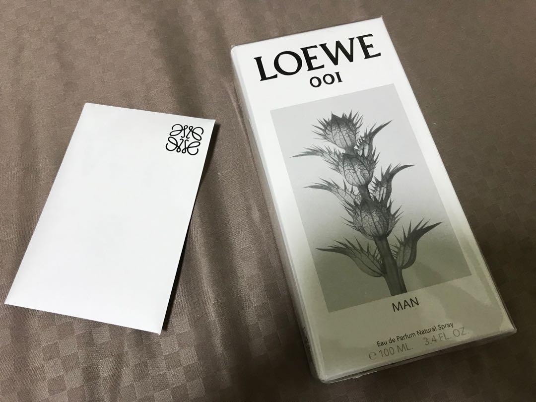 LOEWE MAN 001 EDP 100ml Beauty Personal Care Fragrance Deodorants on Carousell