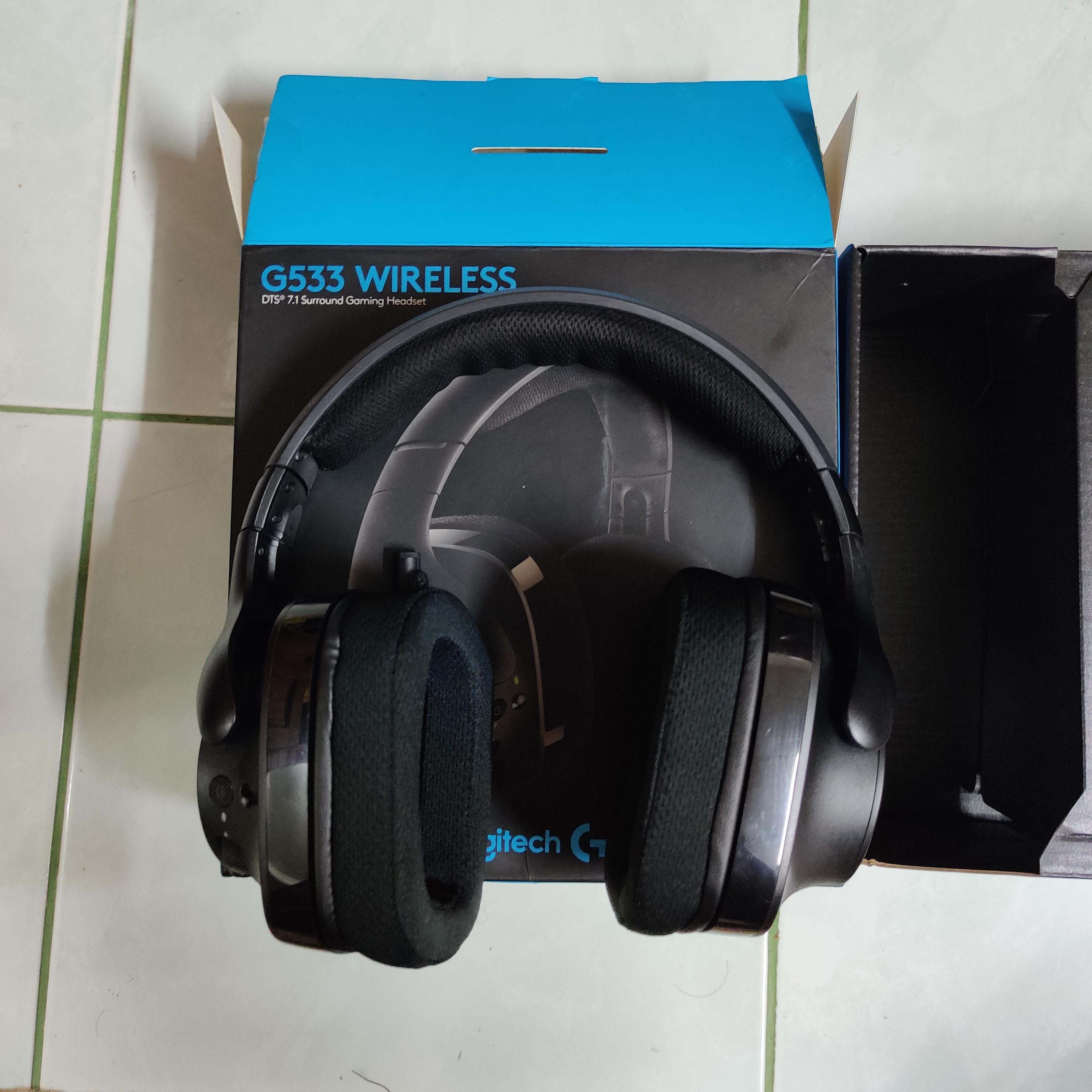Logitech G533 wireless headphones