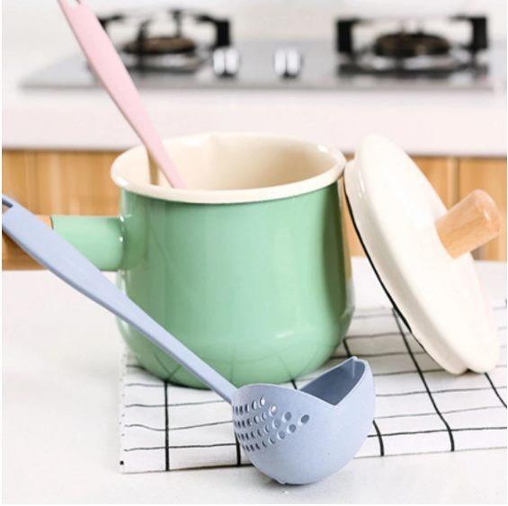 LONG HANDLE SOUP SPOON (Category: Bathroom & Kitchen Fixtures) located in Manila. Submitted by christimjose09 (Listing ID 1116555213, Image 3). Description: Product details: ✔️Long handle gives you a comfortable grip and stays cool. ✔️With a filter hole design, can effectively filter out water and oil. ✔️Deep scoop head, fit for holding soup, porridge, hot cocoa, rice, noodle, hotpot, etc. ✔️Wheat straw construction, corrosion resistance and dura