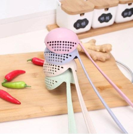 LONG HANDLE SOUP SPOON (Category: Bathroom & Kitchen Fixtures) located in Manila. Submitted by christimjose09 (Listing ID 1116555213, Image 2). Description: Product details: ✔️Long handle gives you a comfortable grip and stays cool. ✔️With a filter hole design, can effectively filter out water and oil. ✔️Deep scoop head, fit for holding soup, porridge, hot cocoa, rice, noodle, hotpot, etc. ✔️Wheat straw construction, corrosion resistance and dura