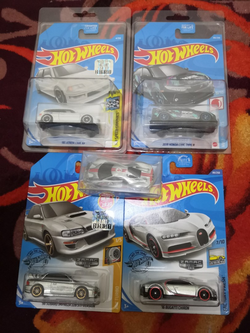 Zamac hot wheels 2018 top