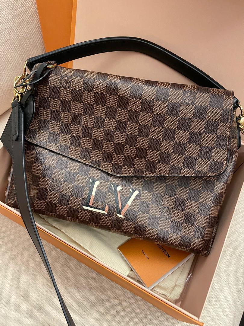 LV Louis Vuitton Beaubourg MM D. EBE. Noir, Luxury, Bags & Wallets