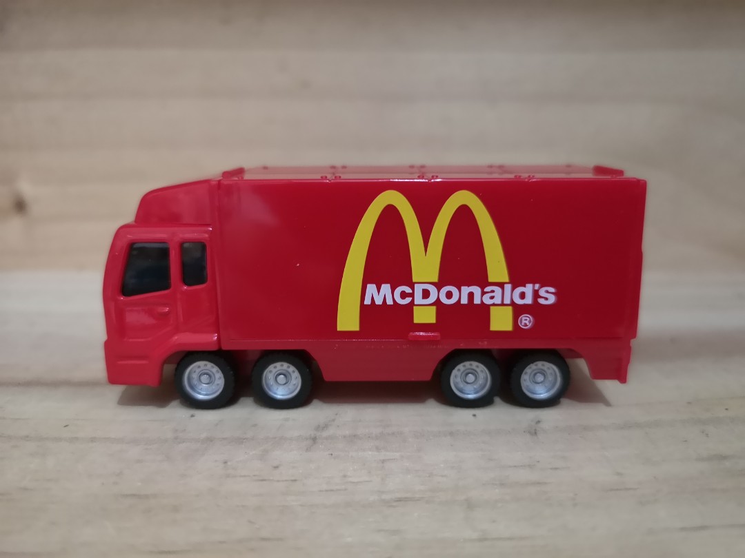 McDonald Delivery Truck Container Diecast Model