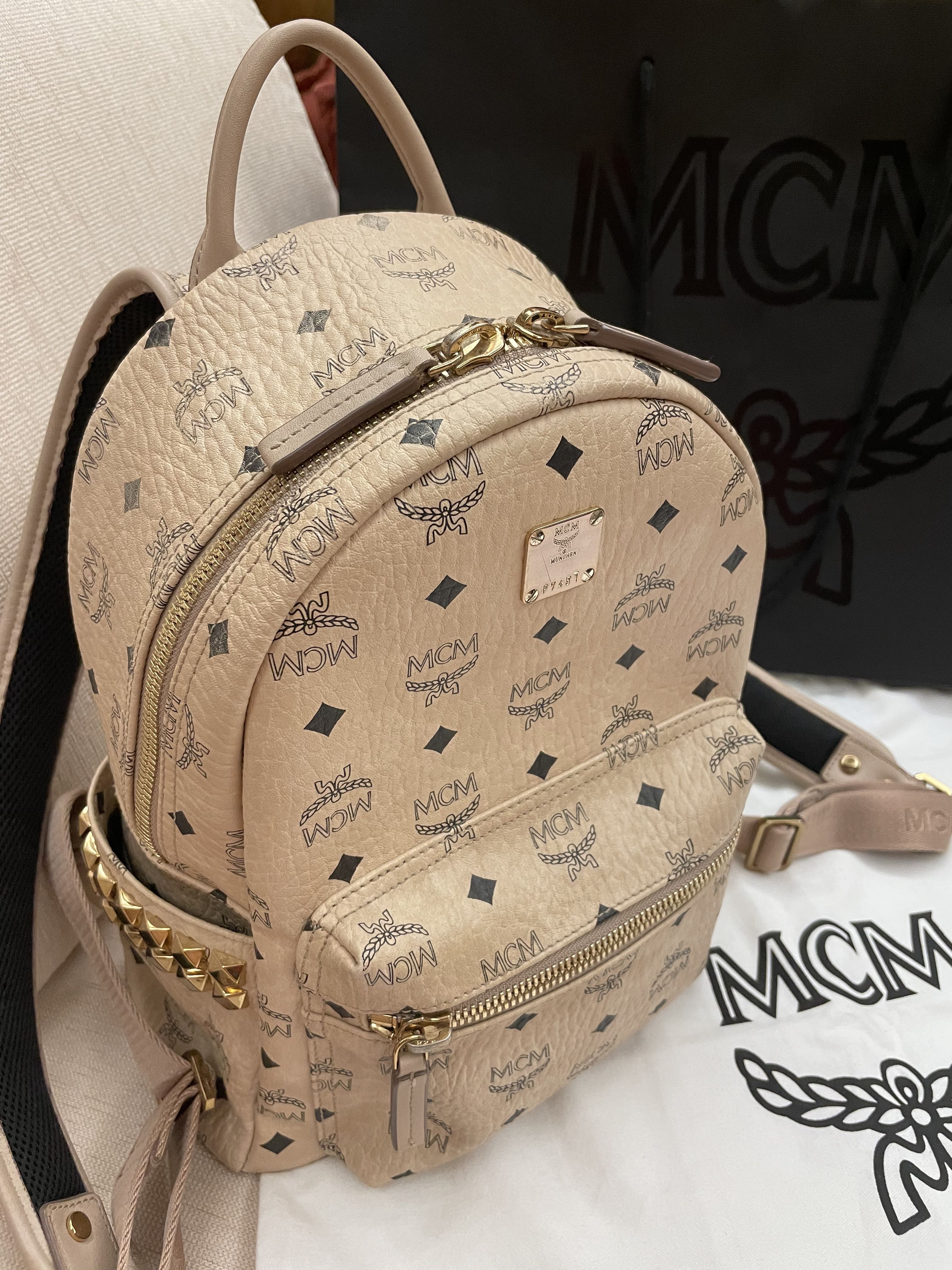 MCM Small Backpack