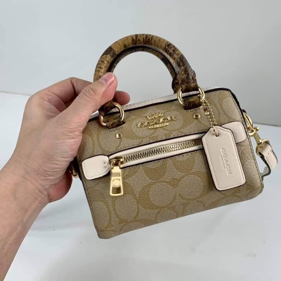 MICRO ROWAN SATCHEL BAG COACH, Women's Fashion, Bags & Wallets, Cross-body  Bags on Carousell