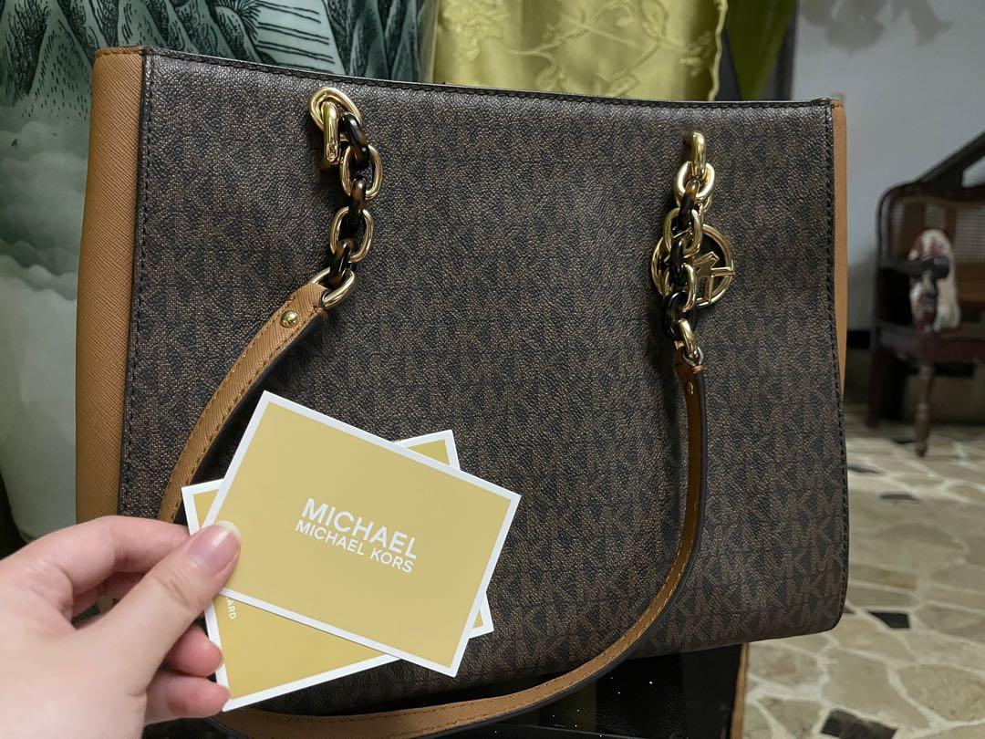 Mk Sofia Large Tote, Luxury, Bags & Wallets On Carousell