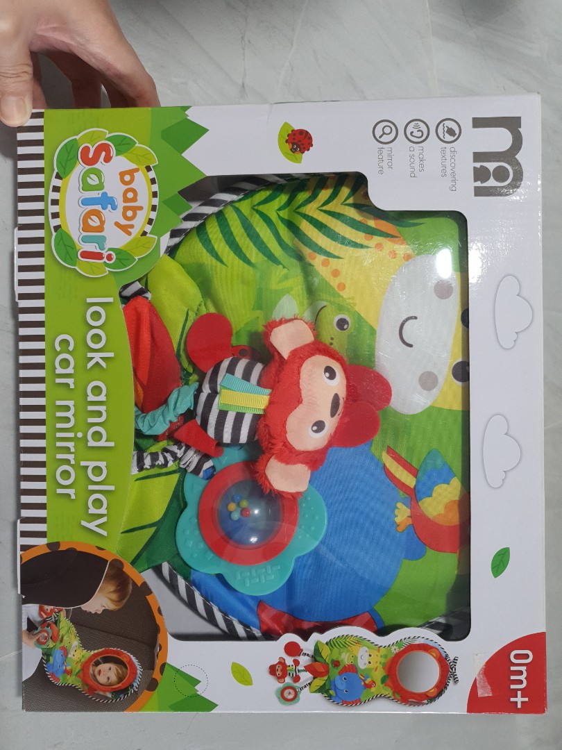 Baby safari look and play car mirror clearance