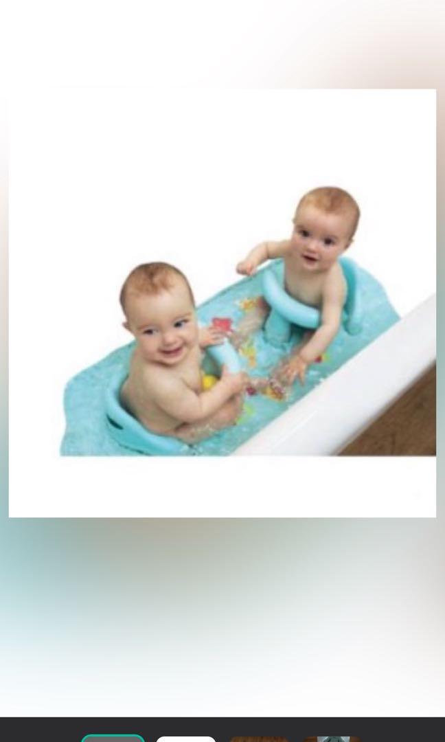 Twin baby tub top