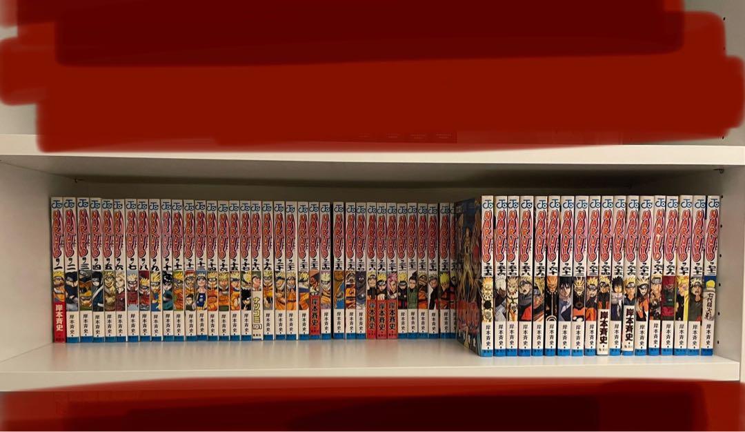 Naruto Vol.1-72 set Manga Comics Full Complete 【Japanese language】