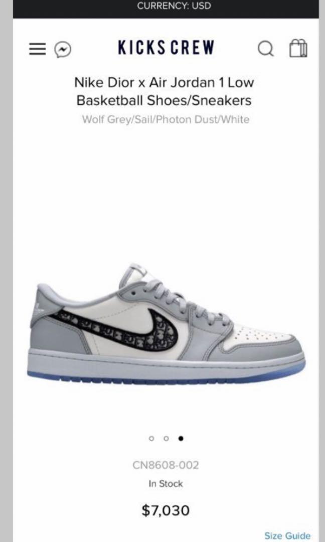 Shoes Air Jordan Dior AIR JORDAN DIOR LOW AIR JORDAN LOW DIOR AIR