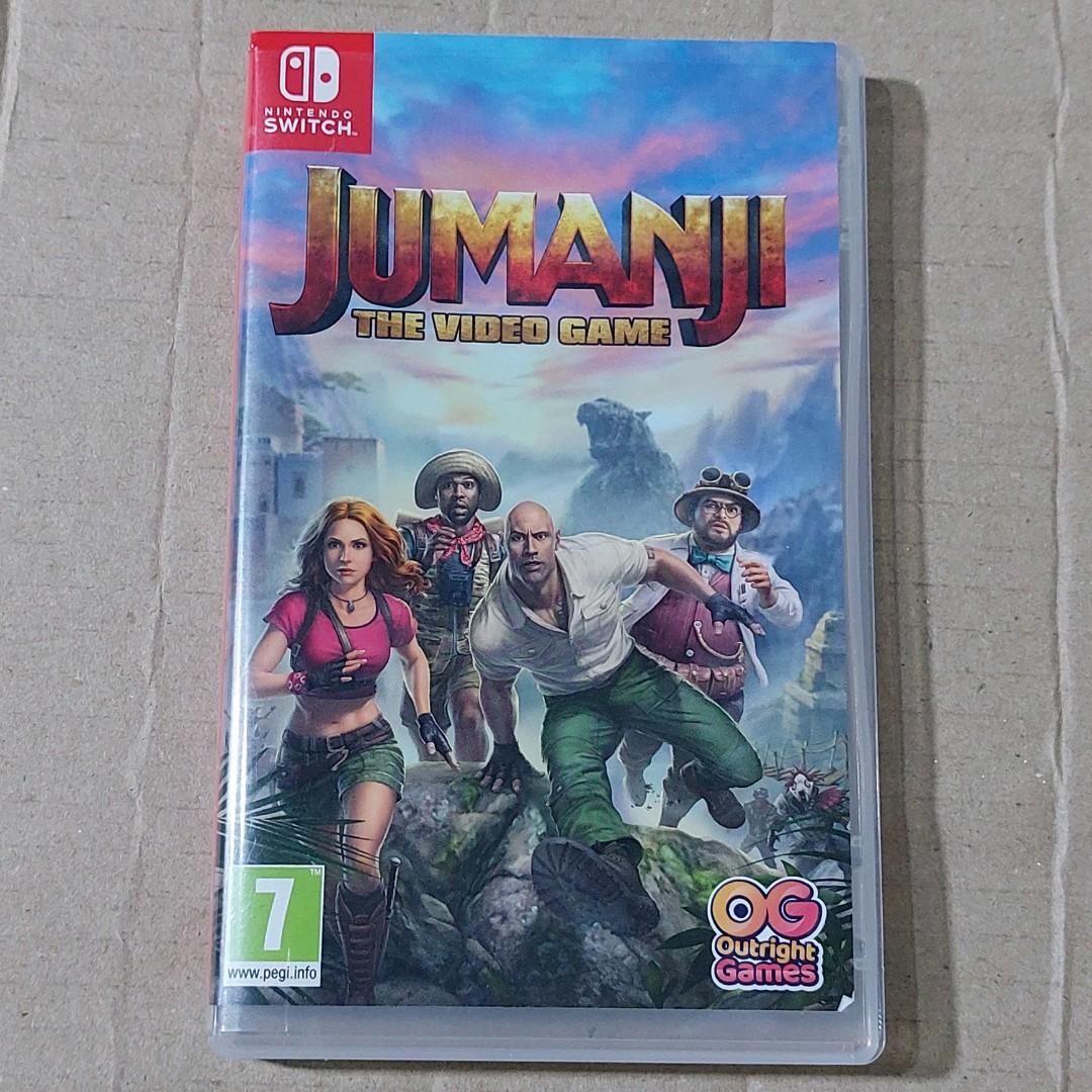 NINTENDO SWITCH GAME JUMANJI, Video Gaming, Video Games, Nintendo on  Carousell