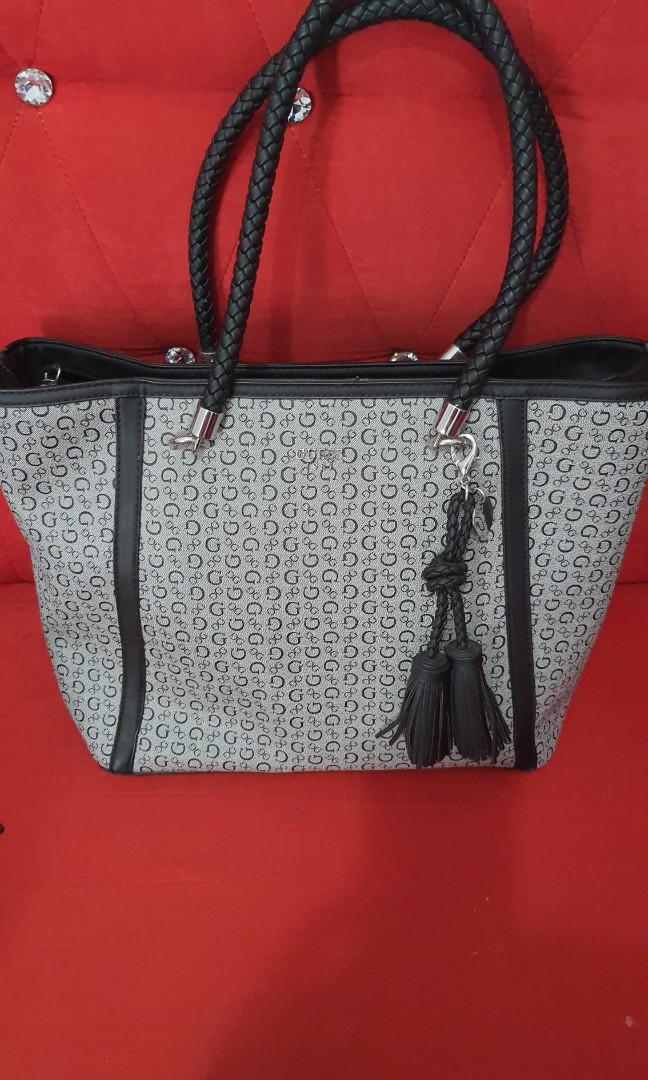 red guess shoulder bolsa