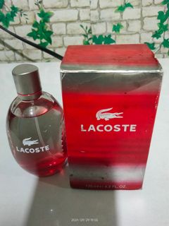 Original Lacoste Red Perfume Men Beauty Personal Care