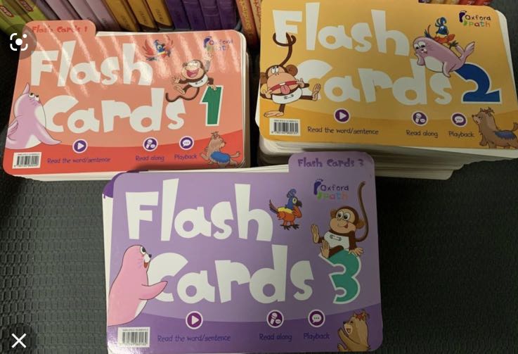 Oxford Paths Flash Cards, 興趣及遊戲, 書本& 文具, 小朋友書- Carousell