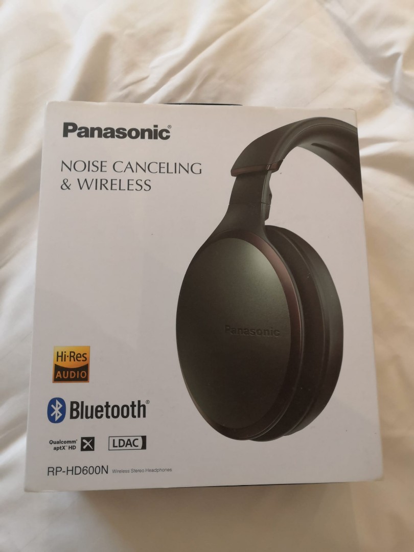 PANASONIC RP-HD600N NOISE CANCELLING BLUETOOTH HEADPHONES, 音響