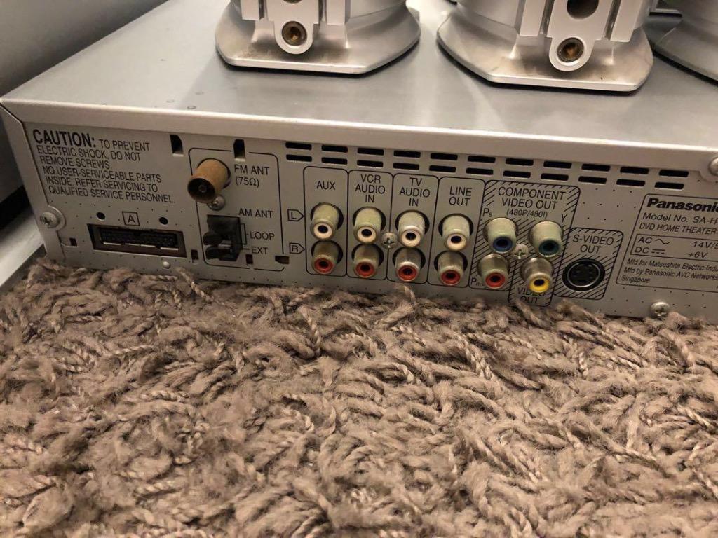 Panasonic SA HT520 DVD Home Theatre System, Audio, Soundbars, Speakers