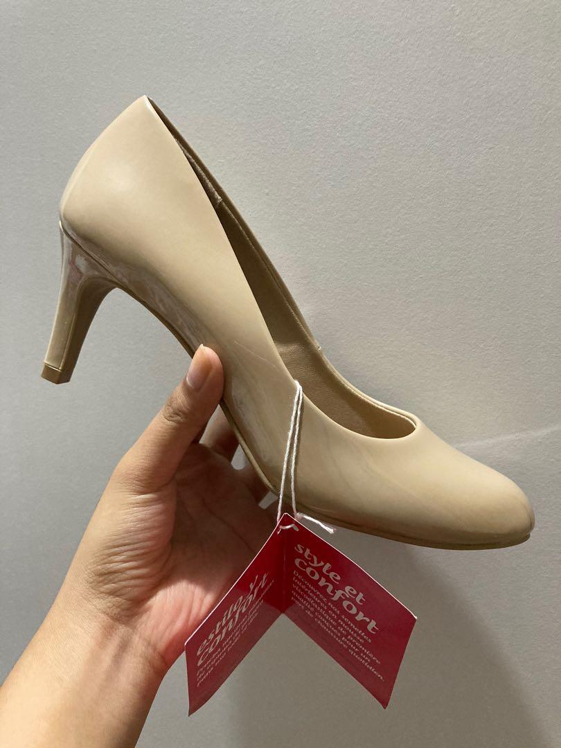 Beige 2024 heels payless