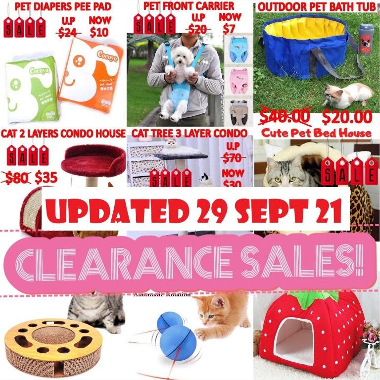 Pet Accessories Stock Clearance Sales Discount Pet Supplies Homes Other Pet Accessories On Carousell