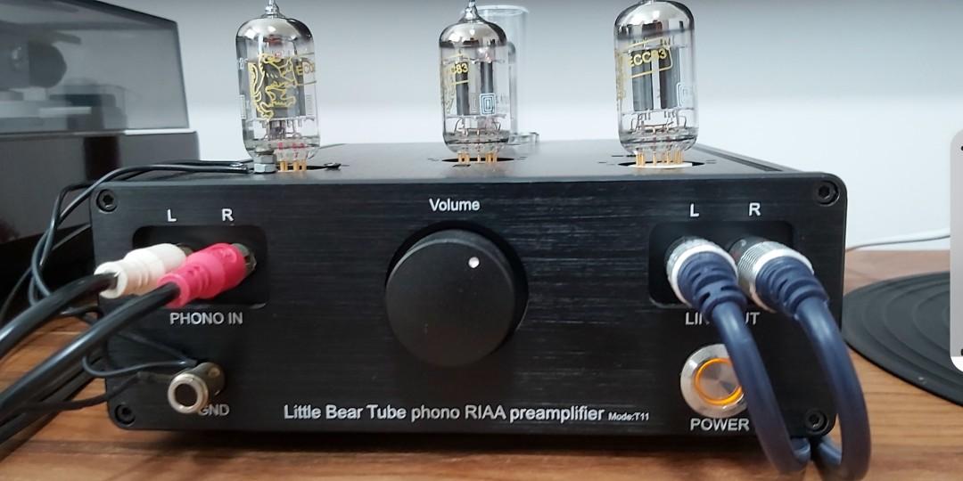 Phono Tube preamp for MM cartridge Little Bear T11, Audio, Other