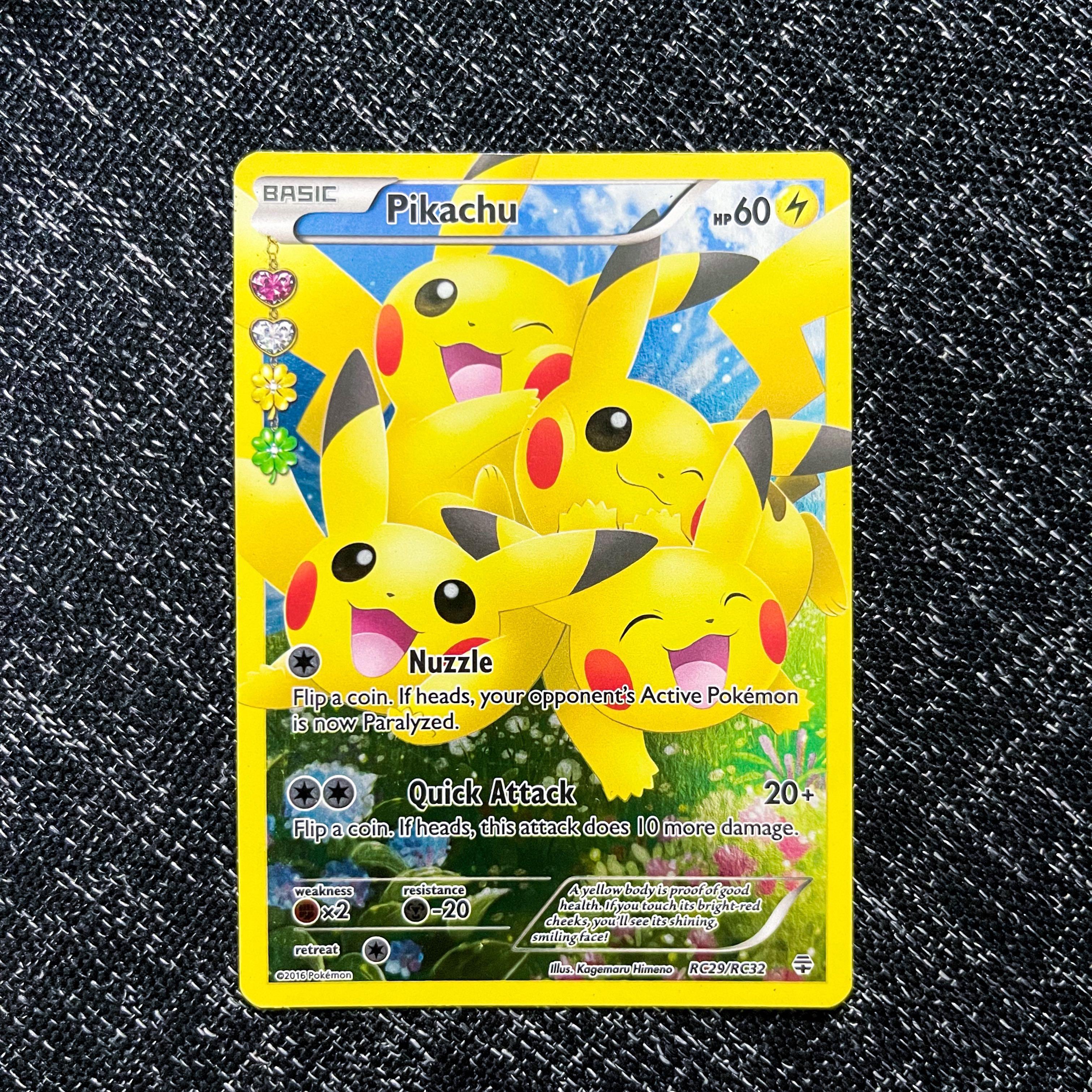 Pikachu Radiant Collection RC29/RC32 Promo Pokémon card pokemon singles  fusion arts strike mew eevee evolving skies celebration