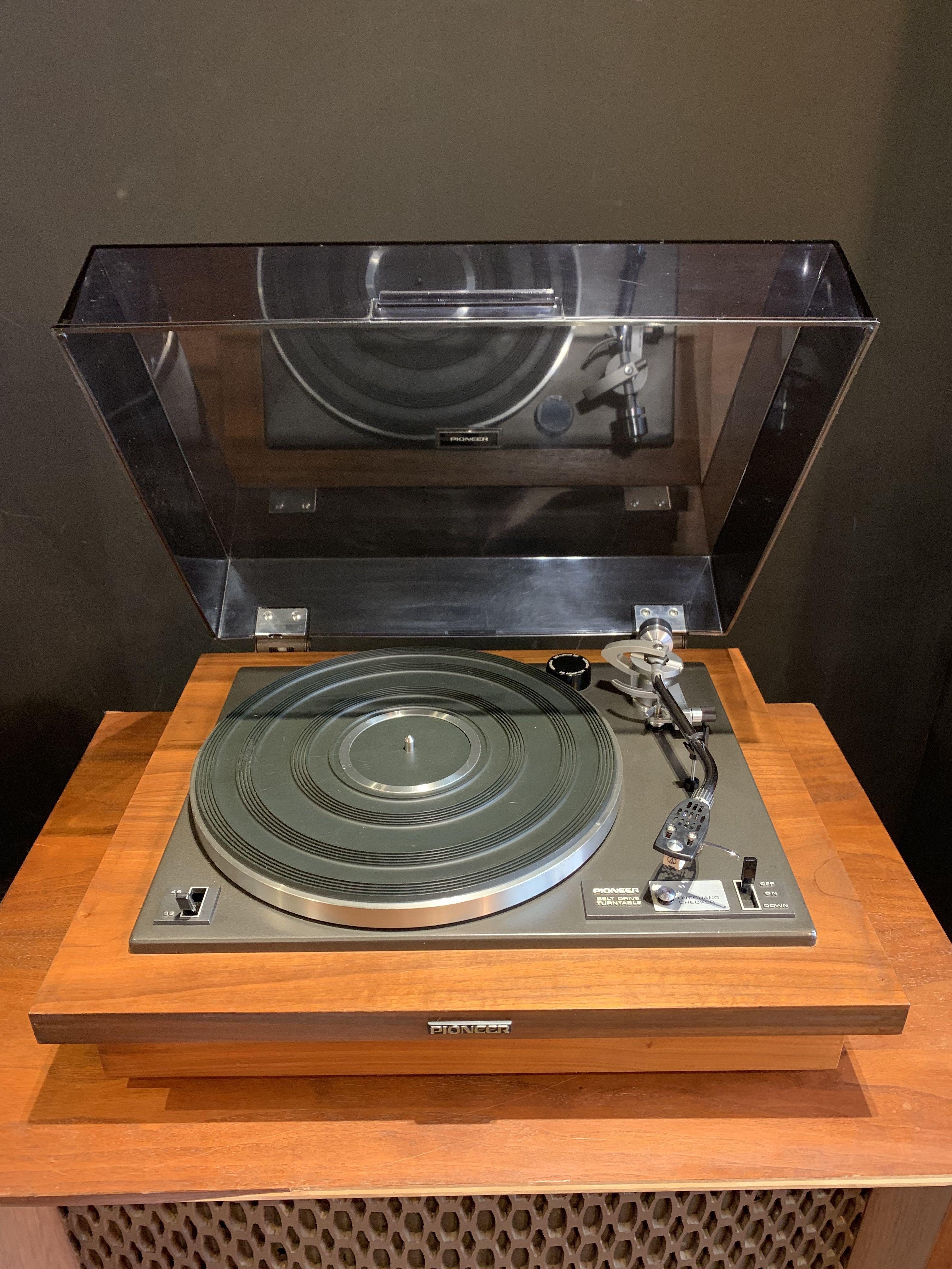 Pioneer PL-25E 黑膠唱盤, 音響器材, 其他音響配件及設備- Carousell