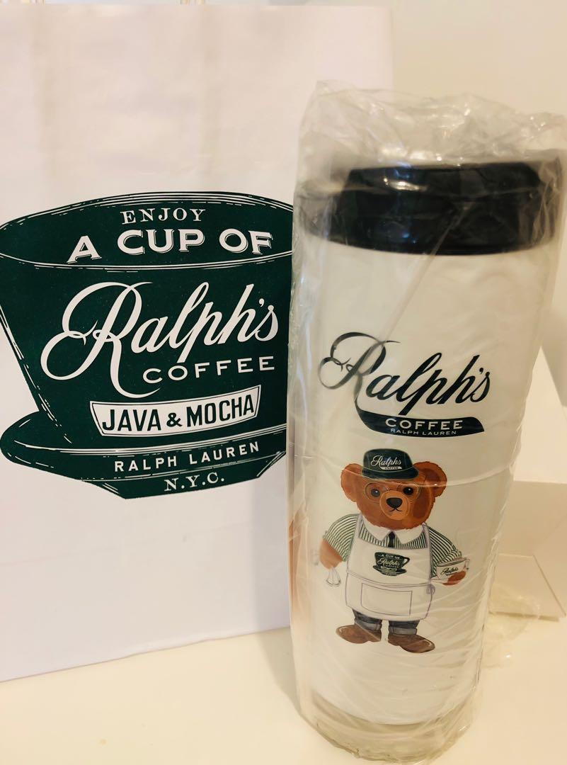 Ralph’s coffee Polo bear Tumbler Bottle, 傢俬＆家居, 廚具和餐具, 茶具配件 Carousell