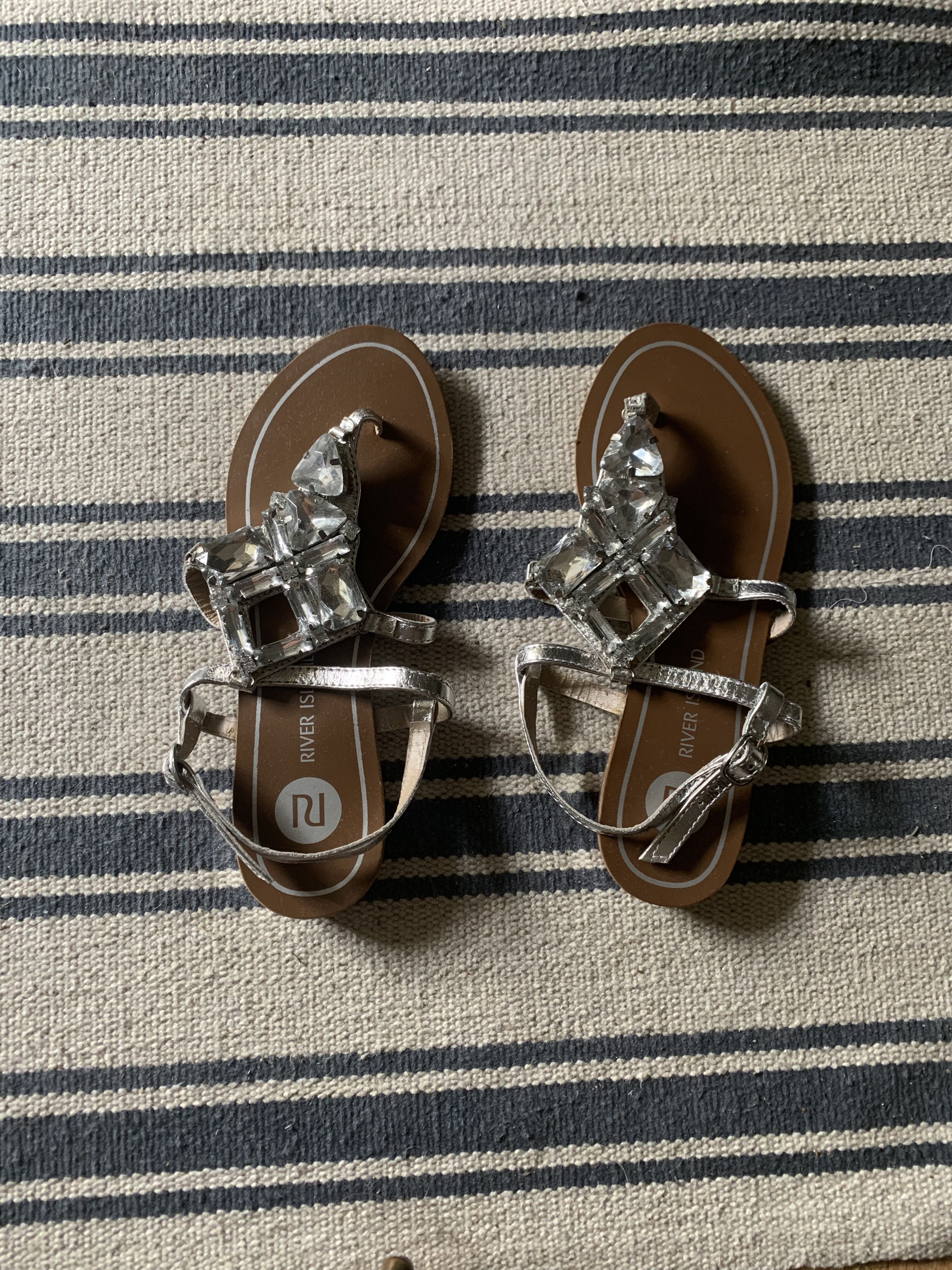River island jewel sandals clearance