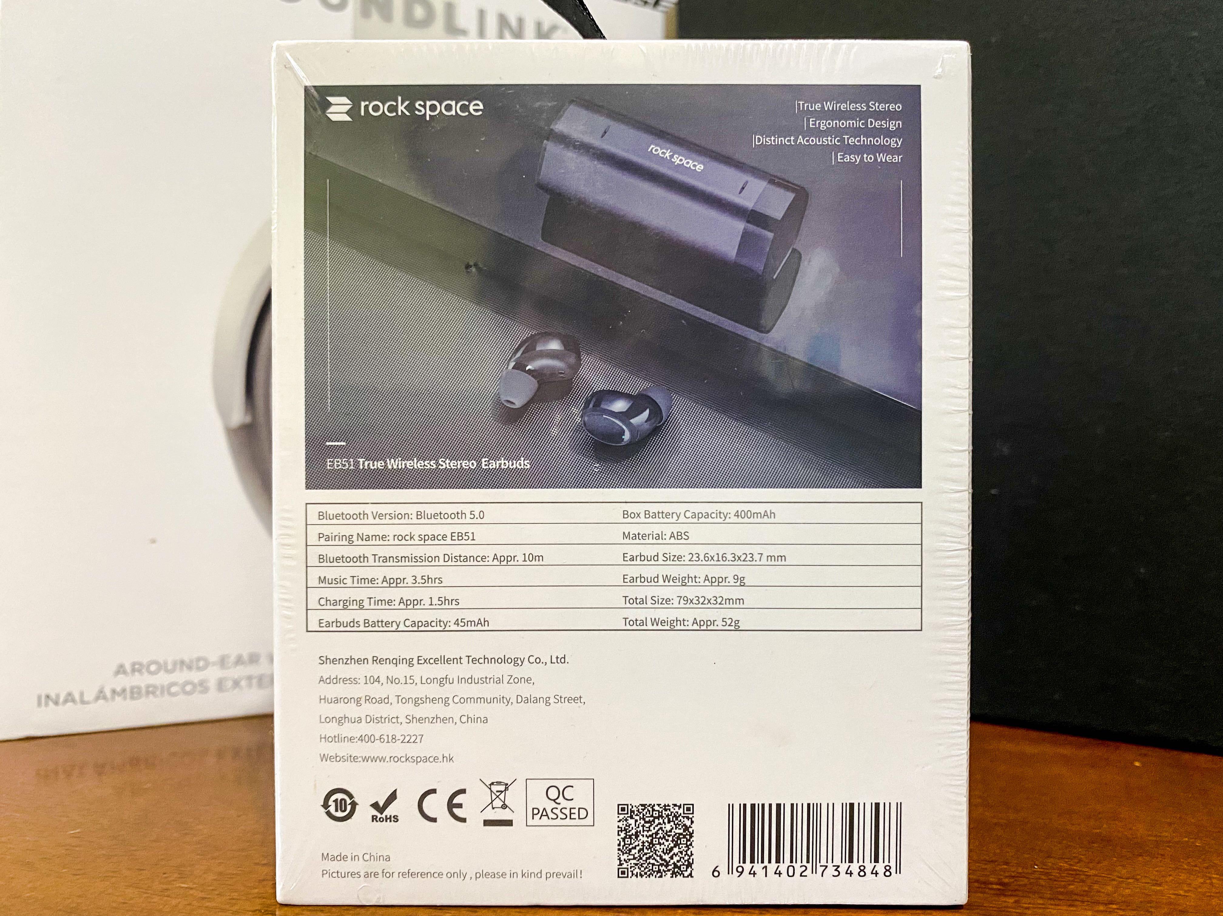 Rockspace eb51 wireless earbuds store