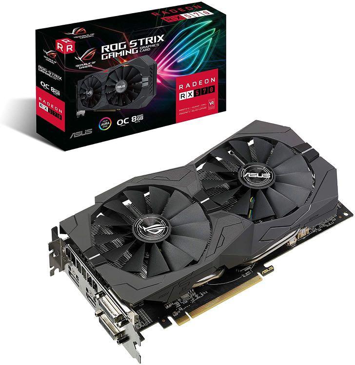 Rog Strix RX570 4GB Computers Tech Parts Accessories Computer Parts on Carousell